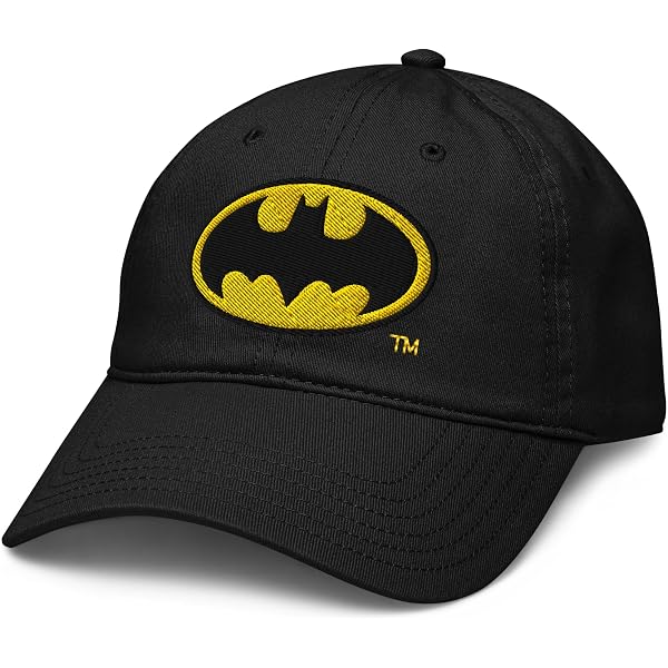 Popfunk Official Batman Classic Bat Shield Logo Dad Hat - The U18